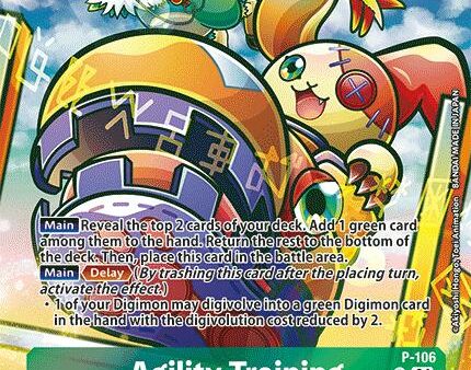 Agility Training [P-106] (Starter Deck 19 Exclusive) [Starter Deck: Fable Waltz Promos] Online Sale