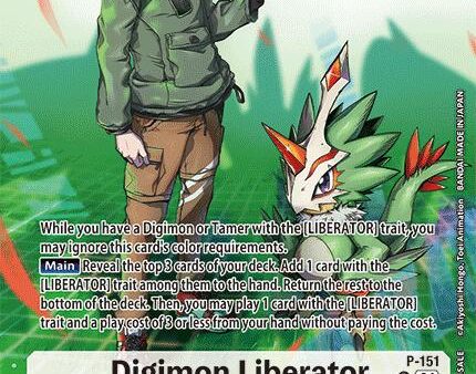 Digimon Liberator [P-151] - P-151 (Legend Pack 2024) [Promotional Cards] Hot on Sale