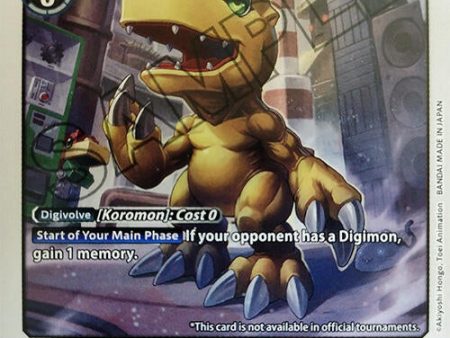 Agumon [ST15-02] (Demo Deck Exclusive) [Starter Deck: Dragon of Courage] Cheap