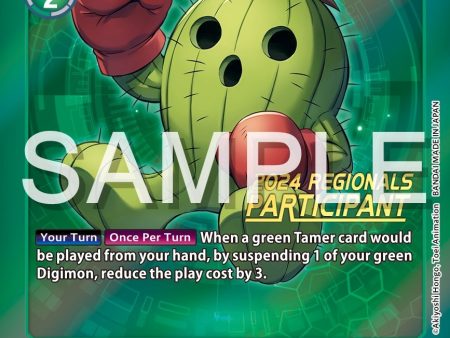 Togemon [BT14-046] (2024 Regionals Participant) [Blast Ace Promos] For Discount