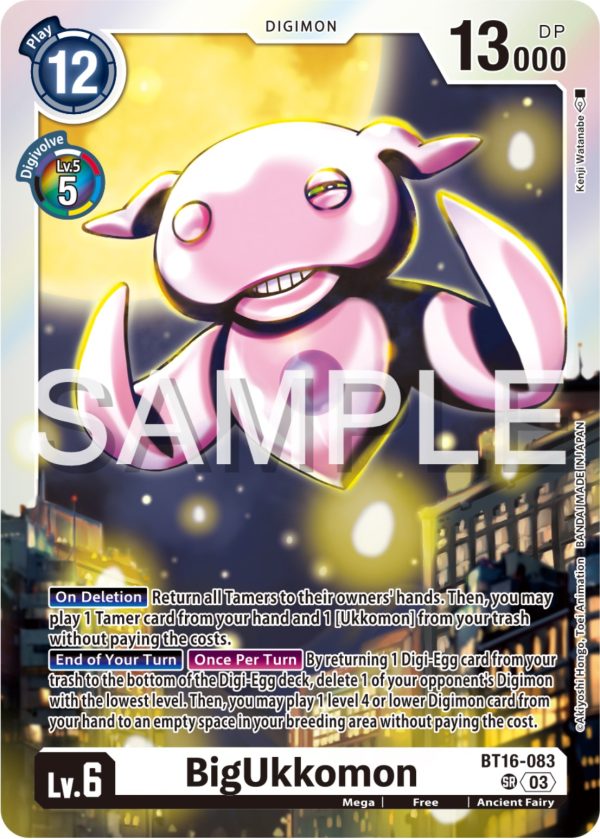 BigUkkomon [BT16-083] [Beginning Observer] For Discount