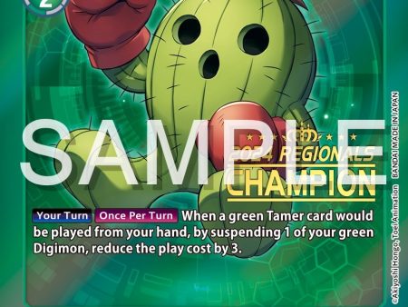 Togemon [BT14-046] (2024 Regionals Champion) [Blast Ace Promos] Online