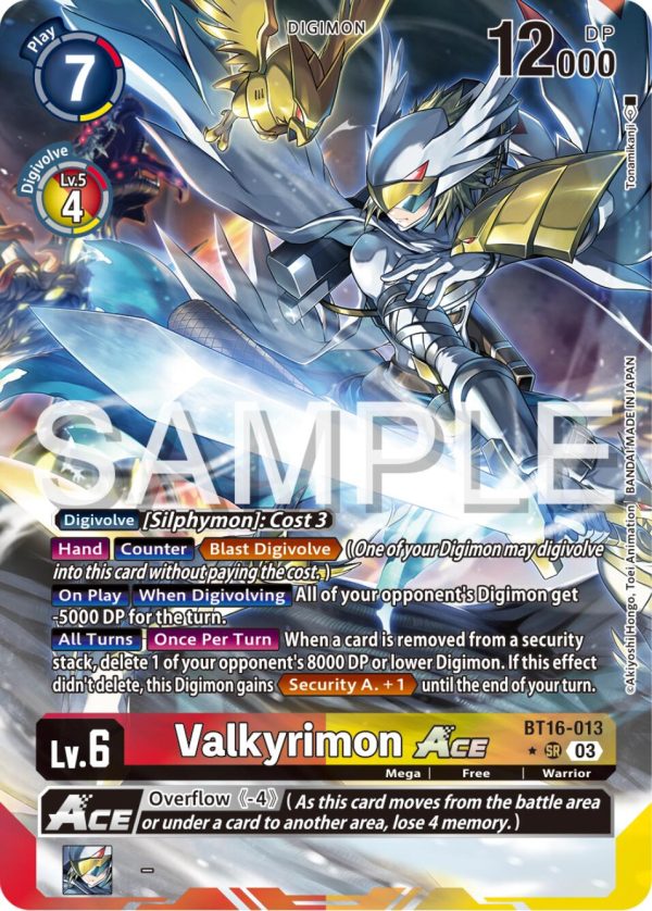 Valkyrimon Ace [BT16-013] (Alternate Art) [Beginning Observer] Discount