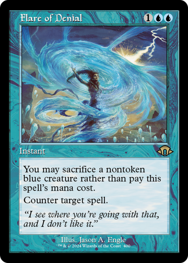 Flare of Denial (Retro) [Modern Horizons 3] Online Sale