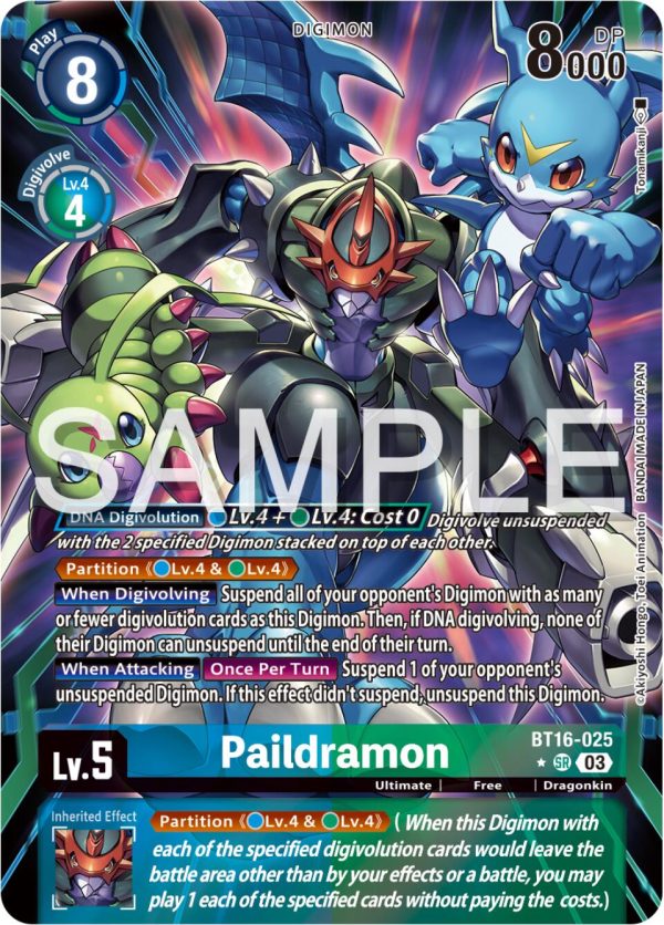 Paildramon [BT16-025] (Alternate Art) [Beginning Observer] For Cheap