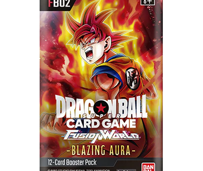 Dragon Ball Super Card Game - Fusion World: Blazing Aura [FB02] Booster Pack Online Sale