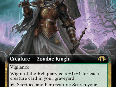 Wight of the Reliquary (Extended Art) [Modern Horizons 3] Cheap