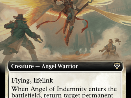 Angel of Indemnity (Extended Art) [Outlaws of Thunder Junction Commander] Online Sale