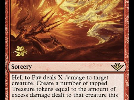 Hell to Pay [Outlaws of Thunder Junction Prerelease Promos] Cheap