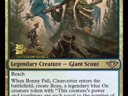 Bonny Pall, Clearcutter [Outlaws of Thunder Junction Prerelease Promos] Online Hot Sale