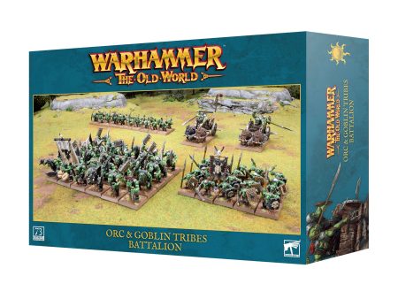 Warhammer The Old World: Orc & Goblin Tribes Battalion For Cheap