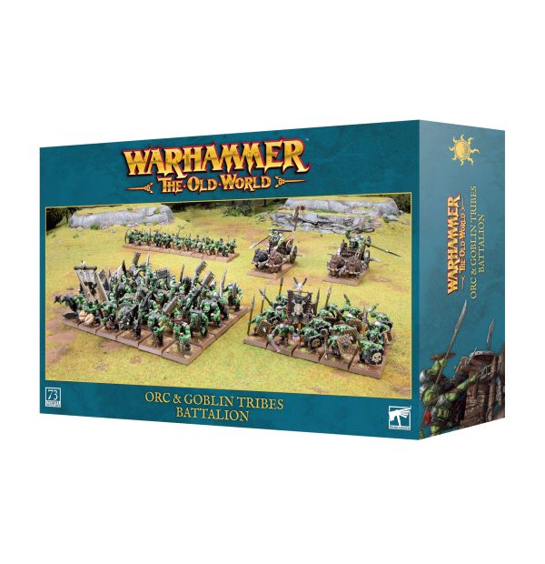 Warhammer The Old World: Orc & Goblin Tribes Battalion For Cheap