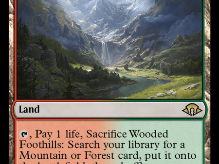 Wooded Foothills [Modern Horizons 3] Online Hot Sale