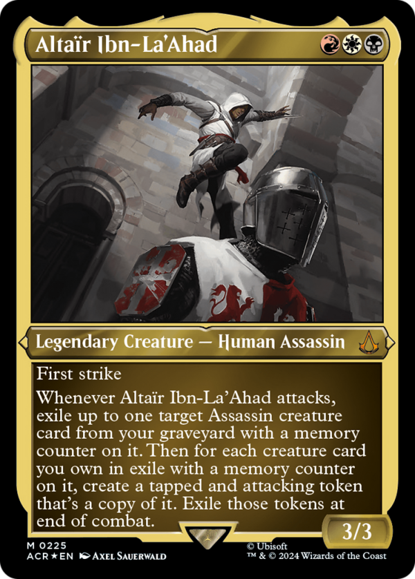 Altair Ibn-La Ahad (Foil Etched) [Assassin s Creed] Online now