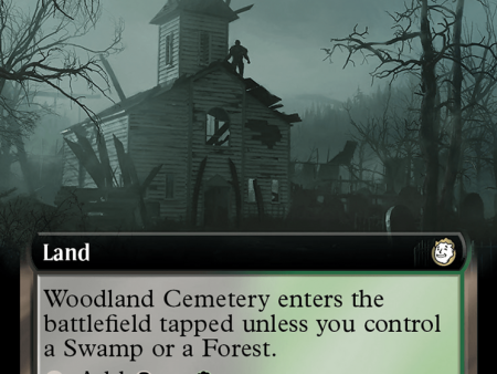 Woodland Cemetery (Extended Art) (Surge Foil) [Fallout] Discount