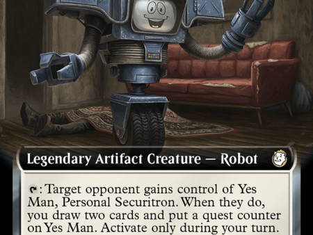 Yes Man, Personal Securitron (Extended Art) [Fallout] For Sale