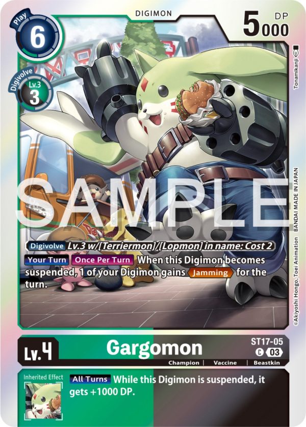 Gargomon [ST17-05] [Starter Deck: Double Typhoon Advanced Deck Set] Hot on Sale