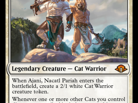 Ajani, Nacatl Pariah    Ajani, Nacatl Avenger [Modern Horizons 3] Online now