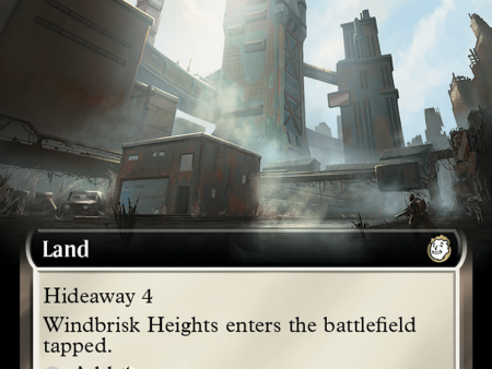 Windbrisk Heights (Extended Art) (Surge Foil) [Fallout] Sale