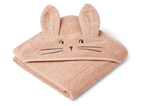 Hooded Towel - Organic Cotton - Rabbit - Pale Tuscany Supply