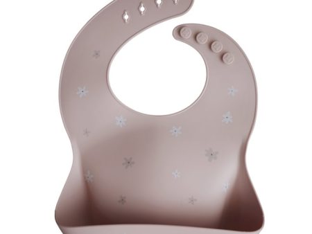 Bib - Silicone - Daisy Online Hot Sale