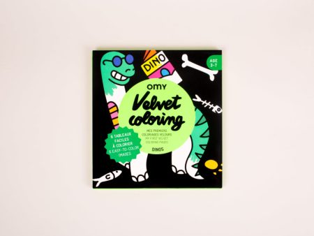 Velvet Colouring - Dino Online Sale