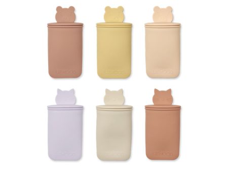 Malik Mini Ice Pops - Set Of 6 - Pale Tuscany Mix Online now