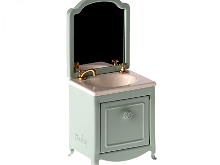 Furniture For Mouse - Sink Dresser With Mirror - Mint Supply